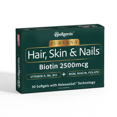 Purvana Hair, Skin, & Nails 30ct