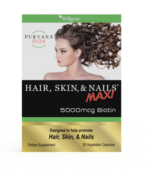 Purvana Max Hair, Skin, & Nails 30ct