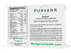 Purvana Hair, Skin, & Nails 30ct