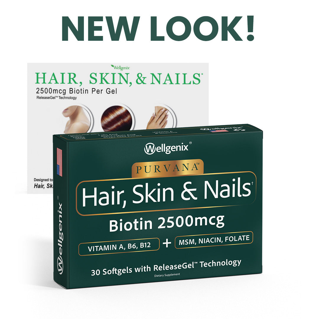 Purvana Hair, Skin, & Nails 30ct