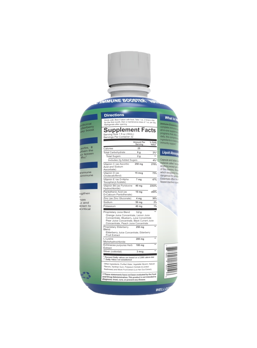 Immune Essentials Immune Boosting Supplement