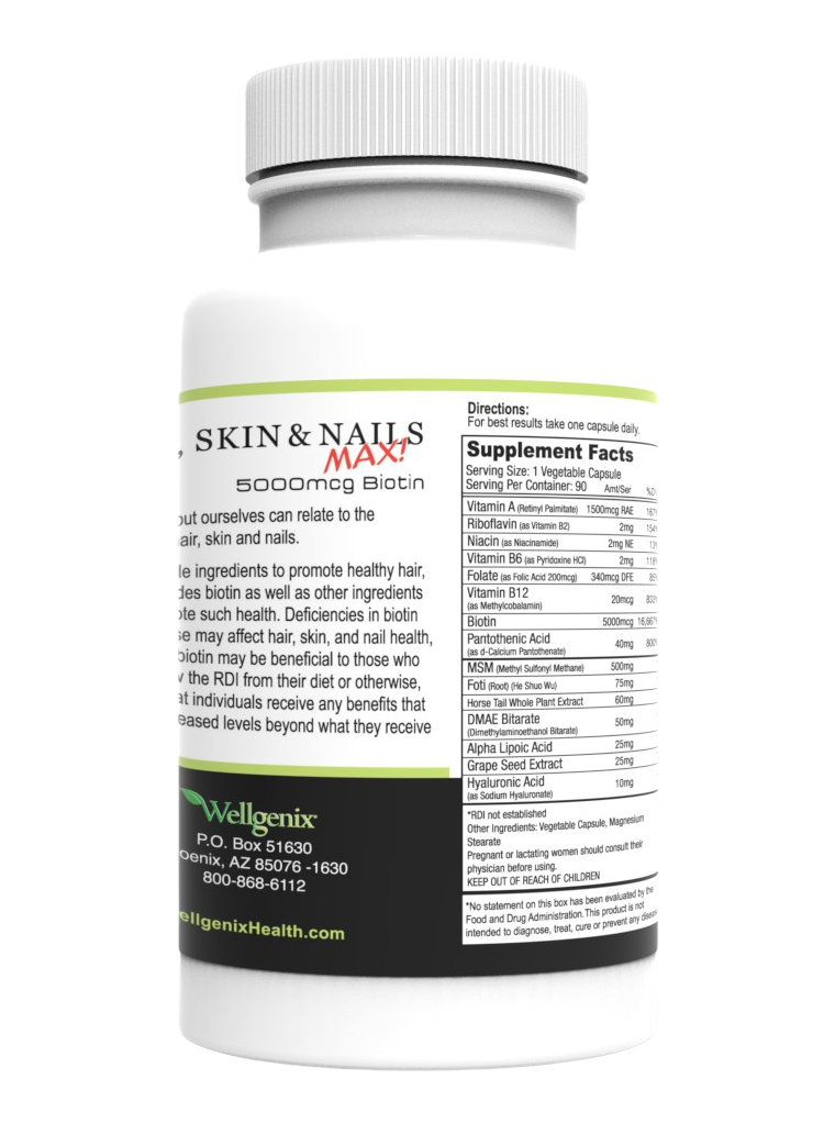 Purvana Max Hair, Skin, & Nails 90ct